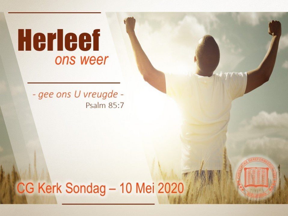 God se resep vir herlewing