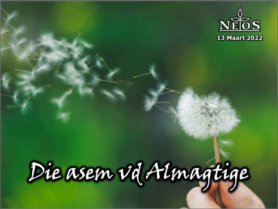 Die asem van die Almagtige