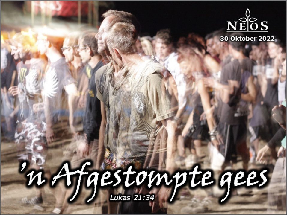 ‘n Afgestompte gees