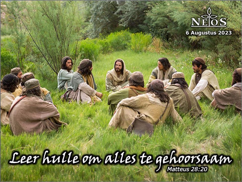 Leer hulle om alles te gehoorsaam