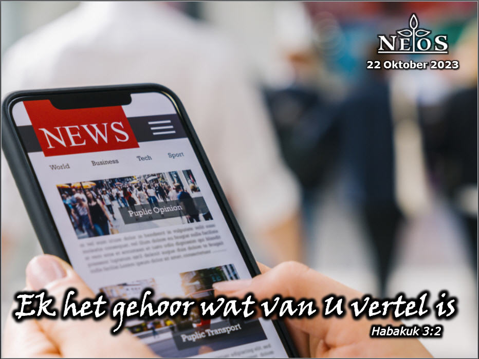 Ek het gehoor wat van U vertel is